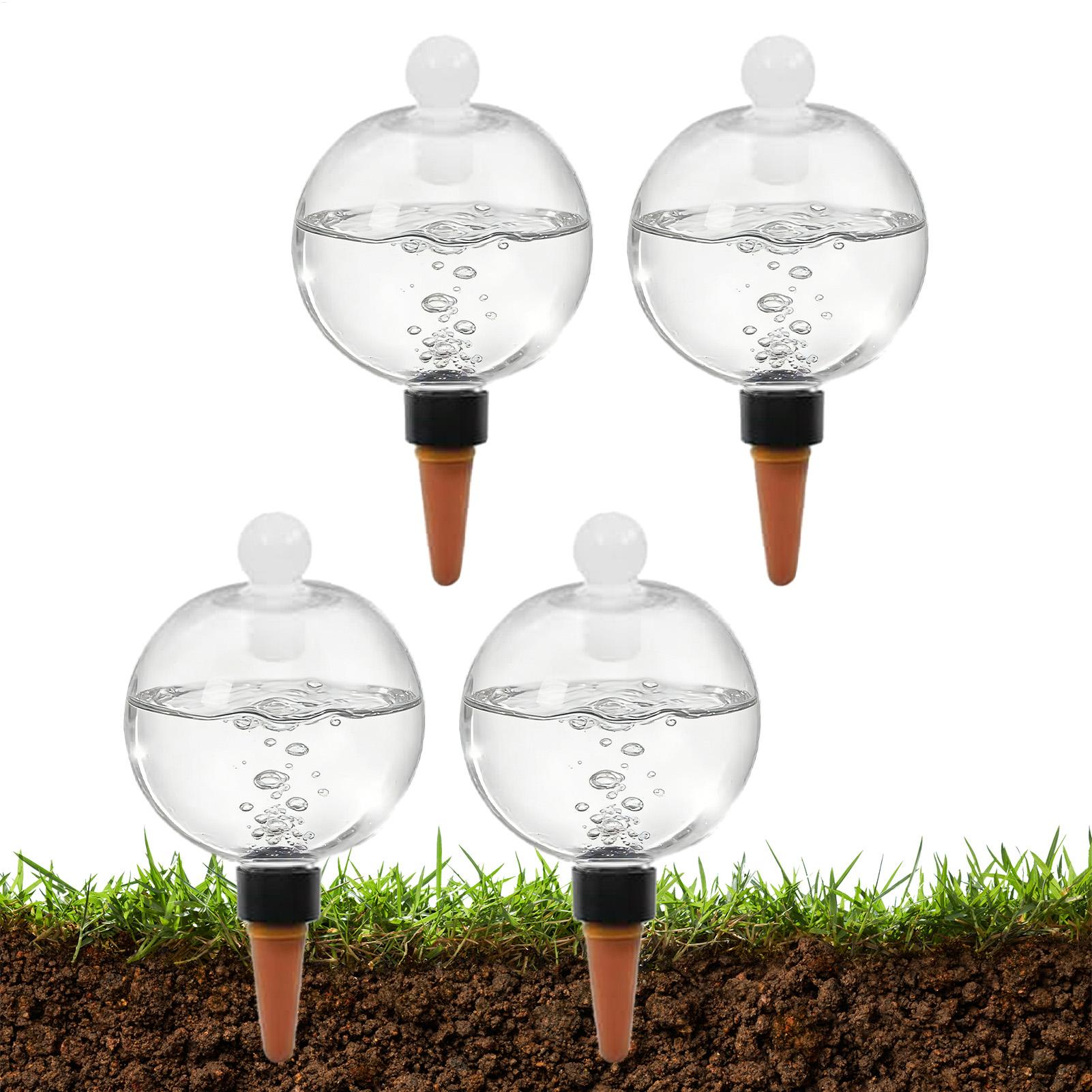 Plant Sensor - 식물 급수용 전구 4개 500ml 투명