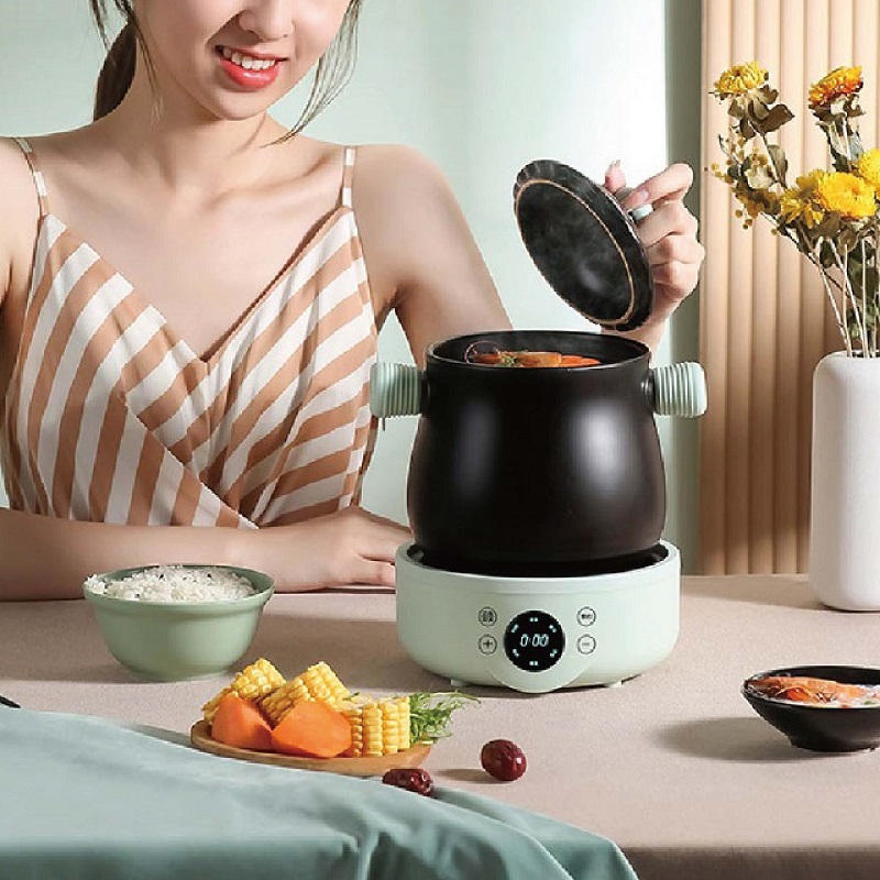 Smart Pot - 1.8L 홈 스마트 분할 세라믹 한약
