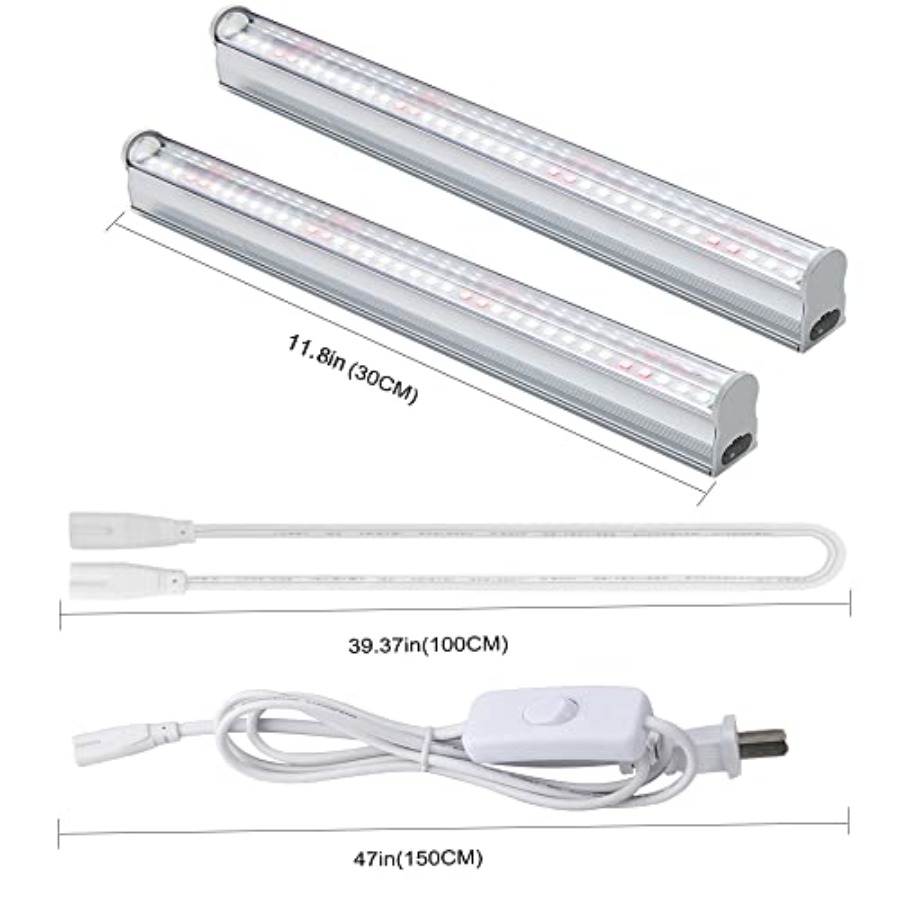 실내 식물용 LED 성장등 바, 온실 식물 재배 선반용 - Plant Grow Light Full Spectrum 리뷰 및 가격
