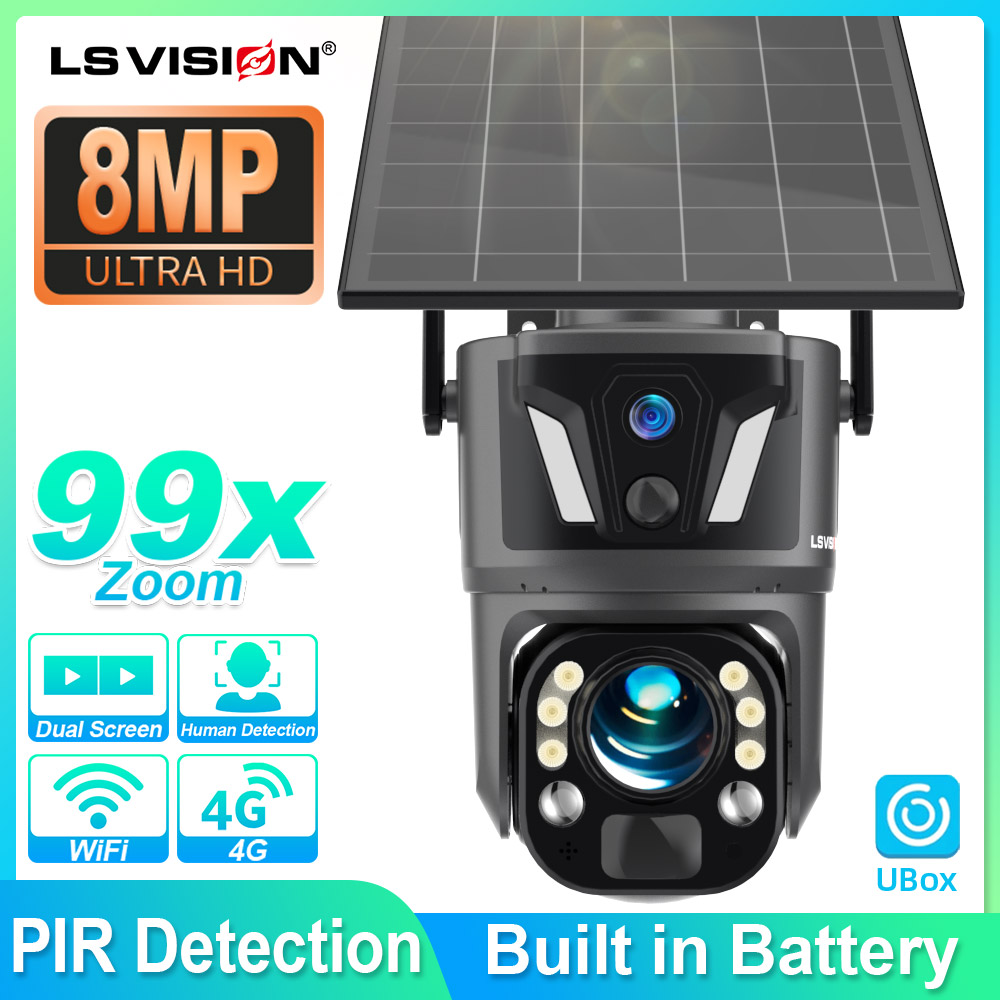 LS VISION 4K 8MP 야외 가정용 감시 카메라 - Garden Camera 리뷰 및 가격