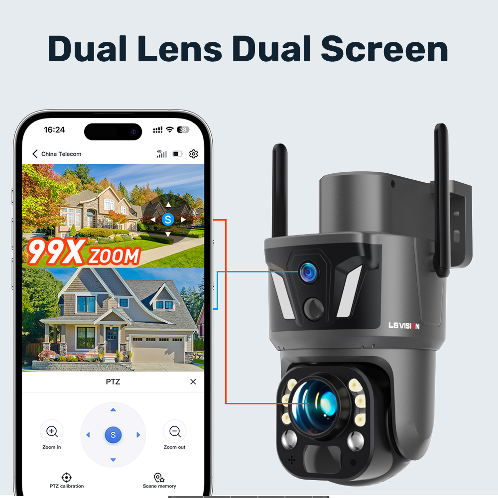LS VISION 4K 8MP 야외 가정용 감시 카메라 - Garden Camera 리뷰 및 가격