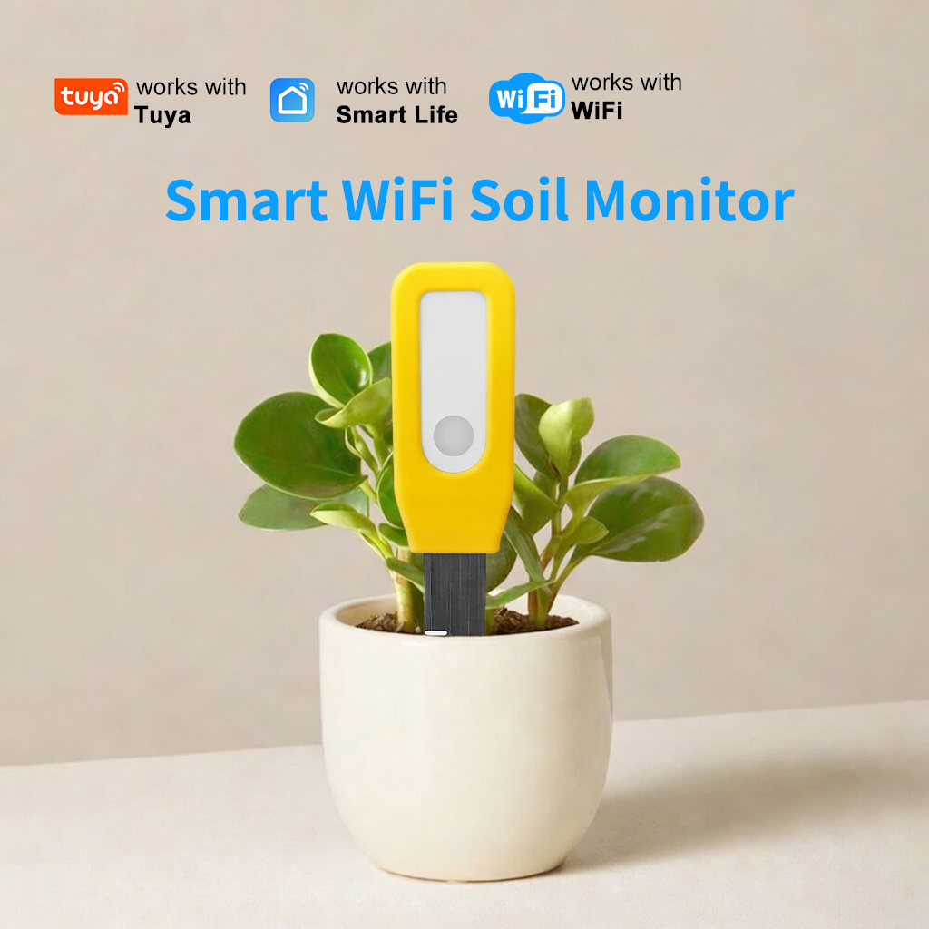 WiFi 토양 모니터 투야 스마트 온도 및 습도 센서  - Garden Camera 리뷰 및 가격