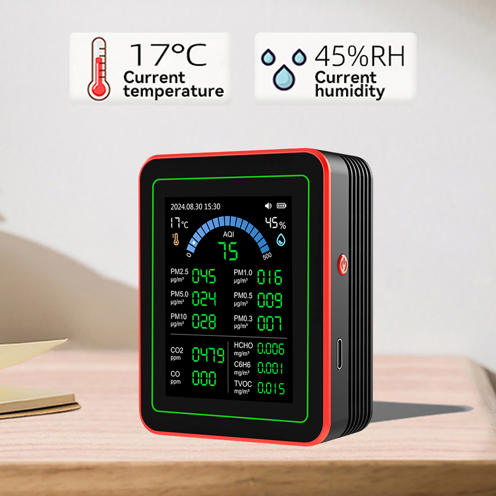 18가지 기능을 갖춘 공기질 모니터 센서, CO2 PM - Plant Monitor 리뷰 및 가격