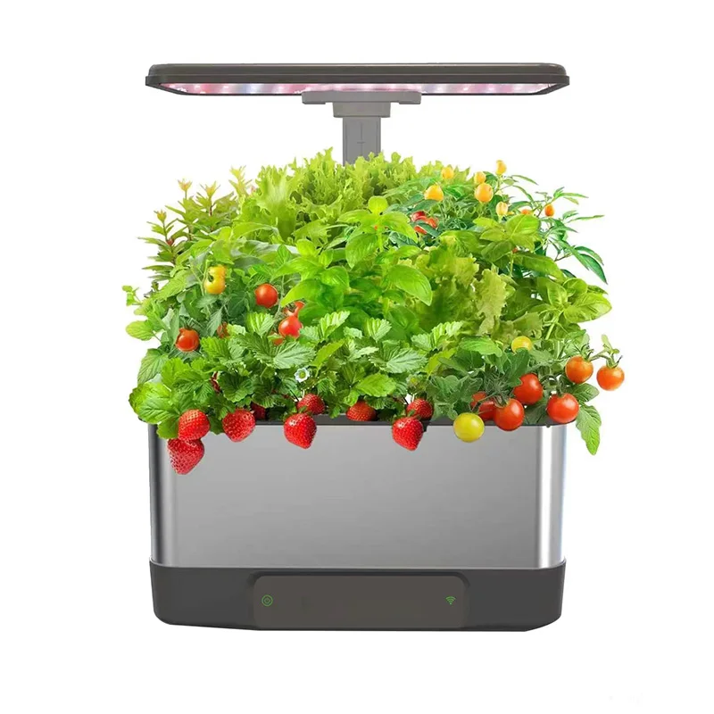 LED 재배등과 자동 급수 펌프가 장착된, 앱으로 제어 - Smart Garden System 리뷰 및 가격
