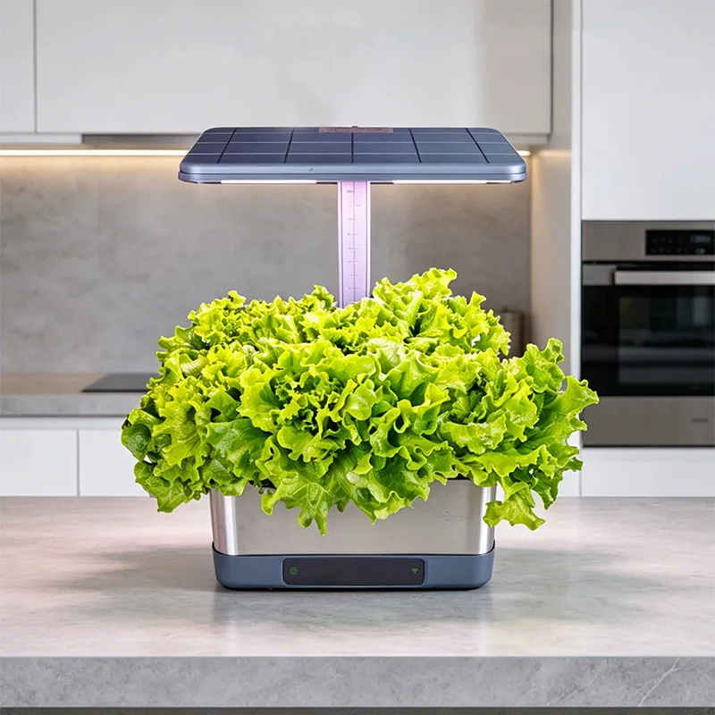 LED 재배등과 자동 급수 펌프가 장착된, 앱으로 제어 - Smart Garden System 리뷰 및 가격