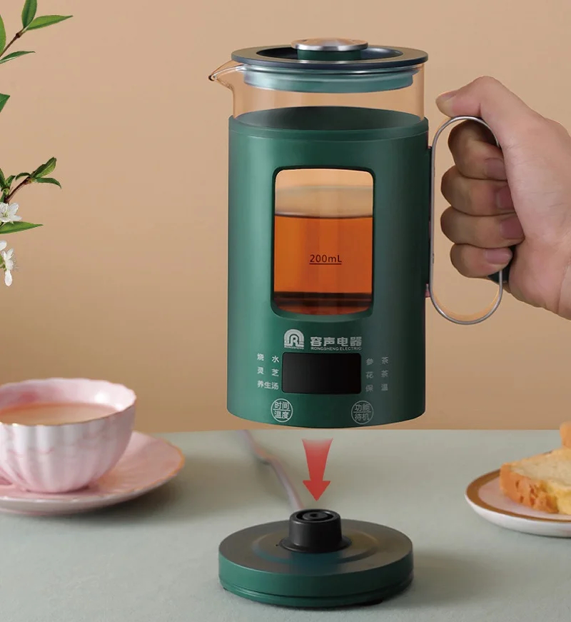 600ml 스마트 건강용 전기 주전자 휴대용 유리 티메 - Smart Pot 리뷰 및 가격