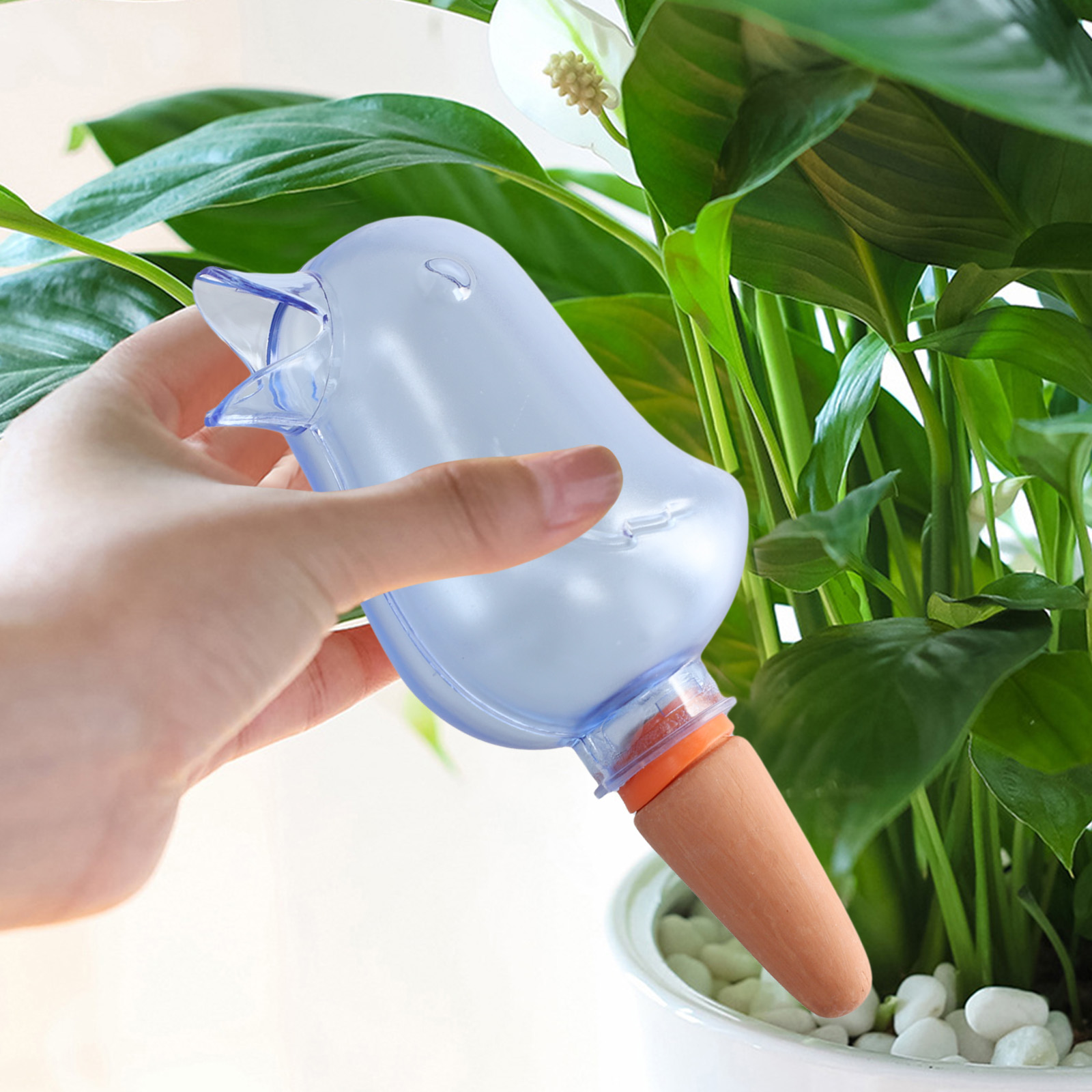 자동 식물 물방울 관개 시스템 식물을위한 새 모양 물방 - Plant Sensor 리뷰 및 가격