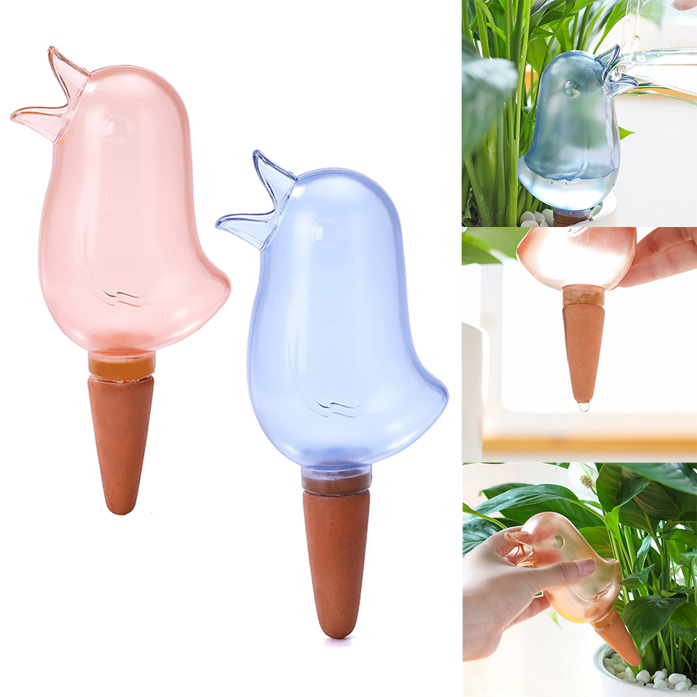자동 식물 물방울 관개 시스템 식물을위한 새 모양 물방 - Plant Sensor 리뷰 및 가격