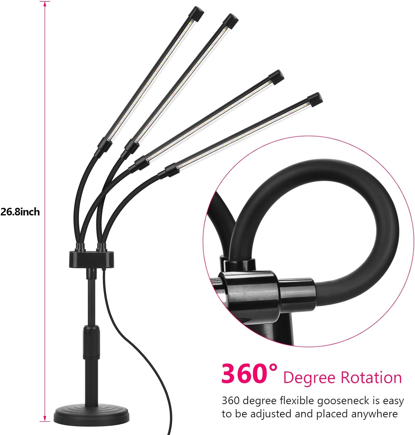 KEBINCPLED 데스크탑 LED 식물 성장 조명 L - Grow Light Led 리뷰 및 가격