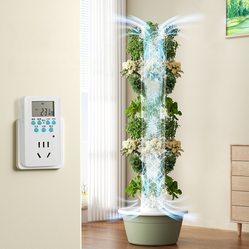 LED 식물 재배등을 갖춘 수직 수경 재배 타워, 지능 - Grow Light Led 리뷰 및 가격