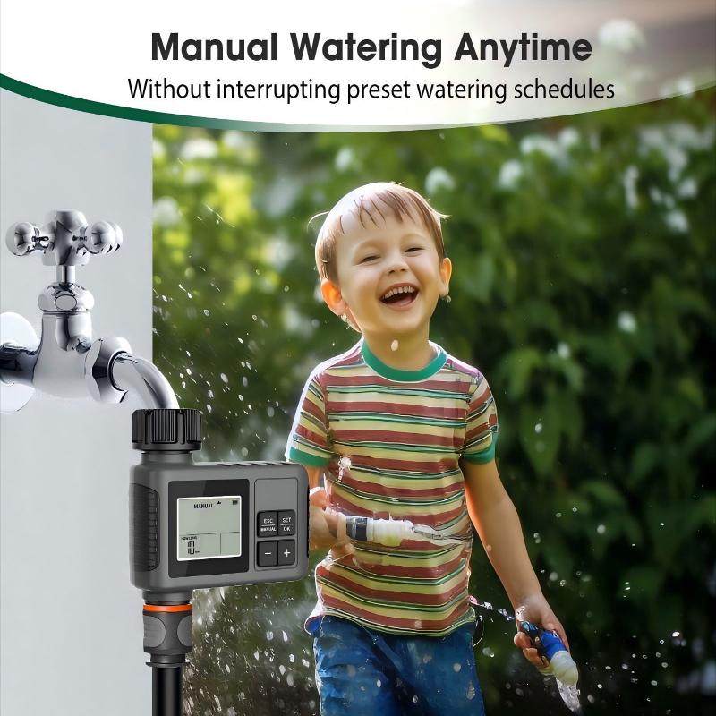 자동 물 타이머 지능형 관개 급수 시스템 스프링클러 타 - Automatic Watering 리뷰 및 가격